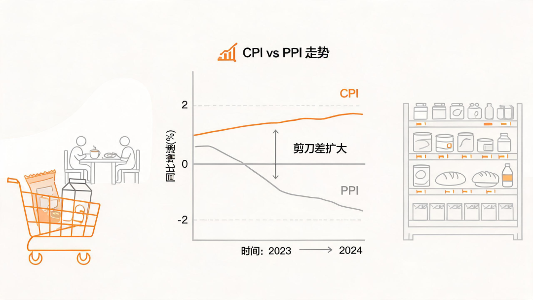 CPI与PPI剪刀差