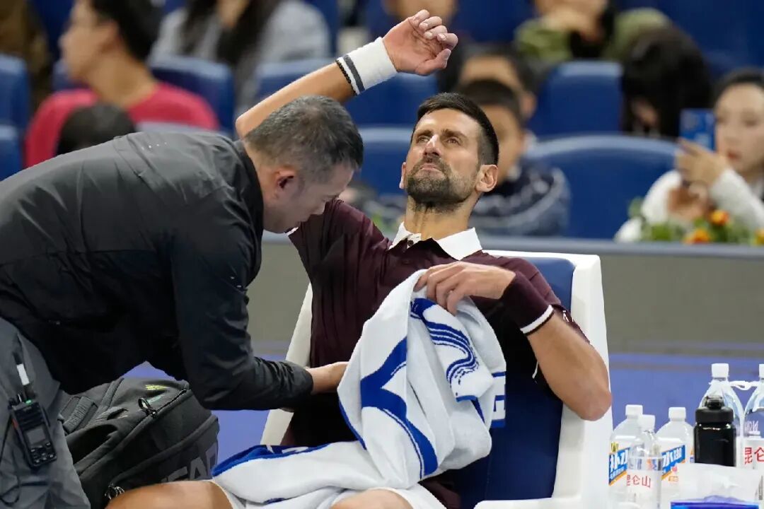 Arab News | Djokovic says season has been 'a big, big struggle' after  latest medical timeout