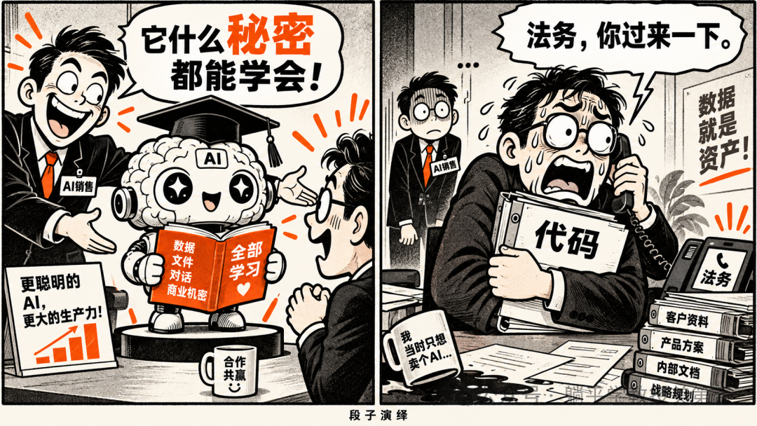 销售以为客户在叫财务,结果叫来的是法务。